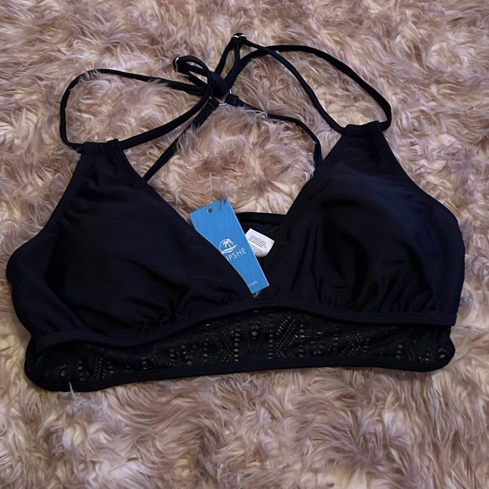 CUPSHE Dual Strap Bikini Bralette & Hipster Bottoms Set - Picture 8 of 10